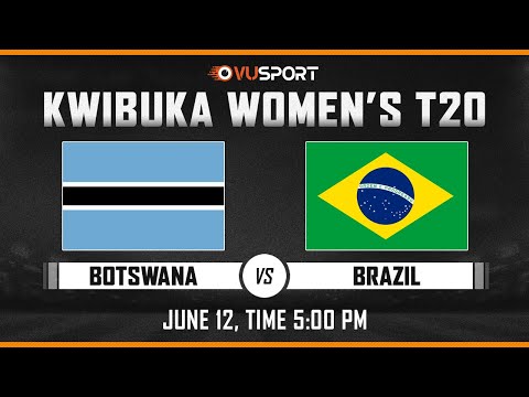 🔴 LIVE: Botswana Womens vs Brazil (Brasil) Womens - Match 14 | Kwibuka Womens T20 Season 2