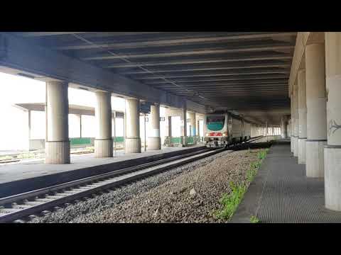 Treno Locomotore E402 180+Locomotore E402 Lis 39119 Villa San Giovanni-Reggio di Calabria Centrale