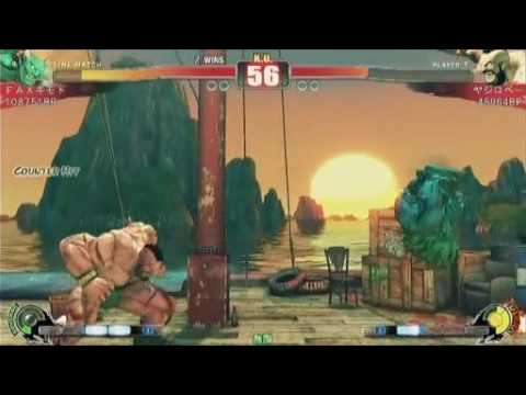 SF4:Fax Gimoto (Bl) vs Yajirobe (Za) - Team Yokohama vs Team Magician A - 17-09-2009