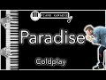Paradise - Coldplay - Piano Karaoke Instrumental
