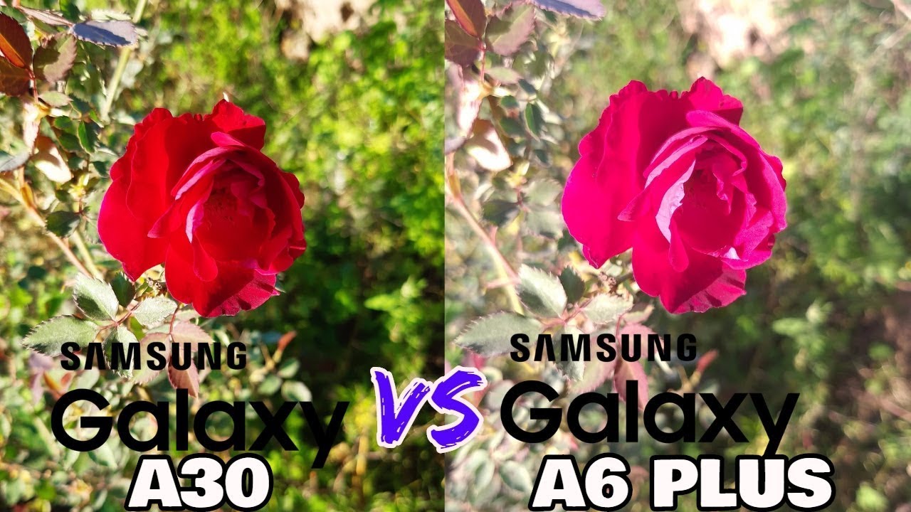Samsung Galaxy A30 vs Samsung Galaxy A6 Plus - Camera Test Comparison | Head To Head |