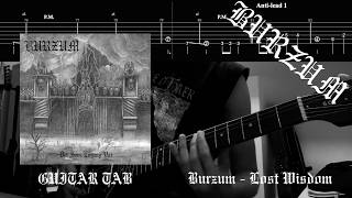 Burzum - Lost Wisdom / GUITAR TAB