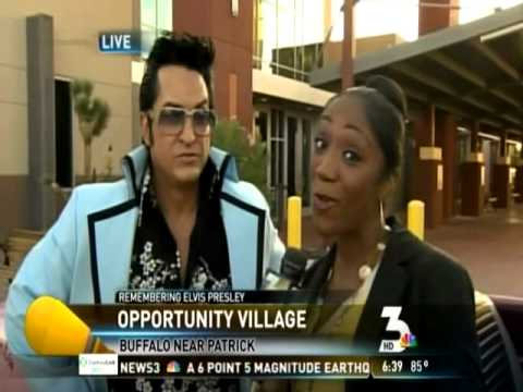 Channel 3 with Jesse Garon Official Elvis of Las Vegas 2 segments