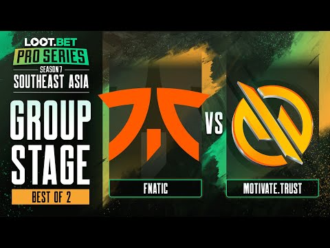 Fnatic vs MG.Trust Game 1 - Pro Series 7 SEA: Group Stage w/ MLP & johnxfire