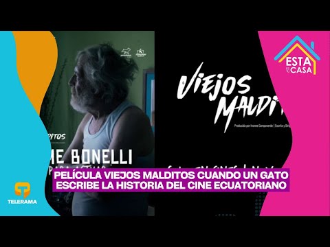 Película Viejos Malditos: cuando un gato escribe la historia del cine ecuatoriano