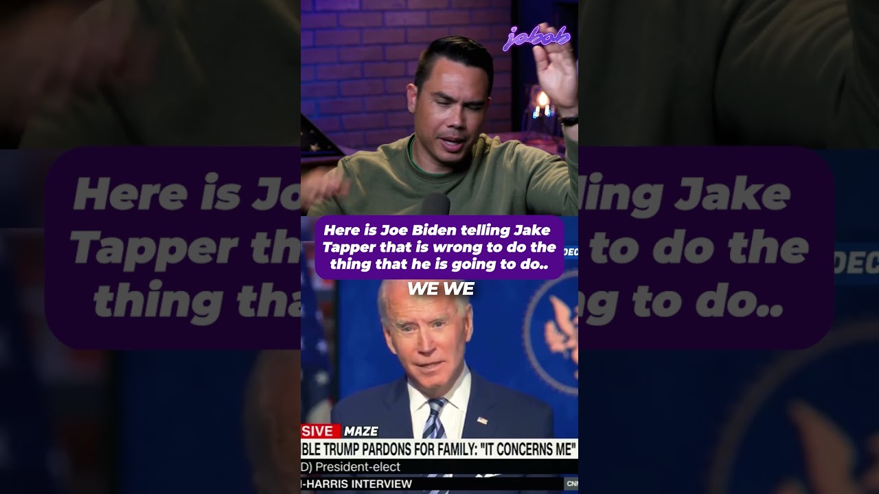 Biden It is wrong to do the things that I'm going to do