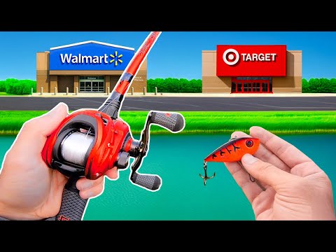 Walmart vs Target Budget Fishing Challenge