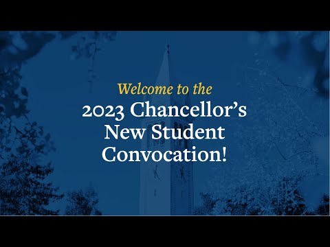 2023 Chancellor's New Student Convocation