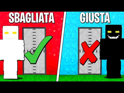 NON APRIRE la PORTA dell' INTRUSO SBAGLIATA - Minecraft ITA SCP 4355