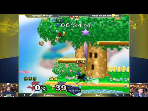 The Big House 4 - Frootloop (Falco) Vs. sauc3 (Fox) - Pools Round 1 - SSBM