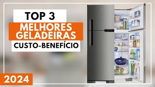 Top 3 Melhores Geladeiras Para 2024 | Geladeira Custo Benefício