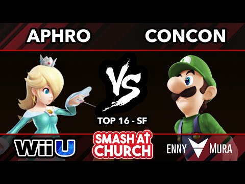 eM | Aphro (Rosalina) vs SCB | ConCon (Luigi) Top 8 - Winners - Smash Bros. at Church 5: Redemption