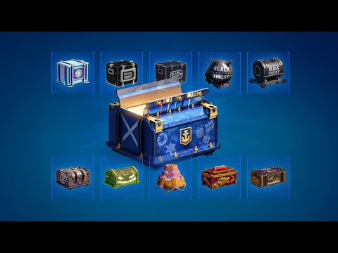 World of warship legends - Ultimate Crates& More
