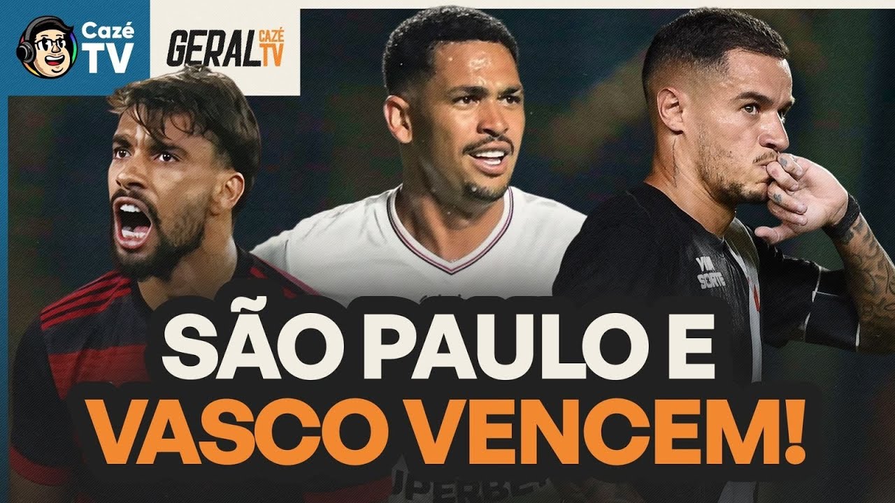 SÃO PAULO BATE O SÃO BERNARDO, BRAGANTINO AMASSA O CORINTHIANS E VASCO VENCE! | GERAL CAZÉTV