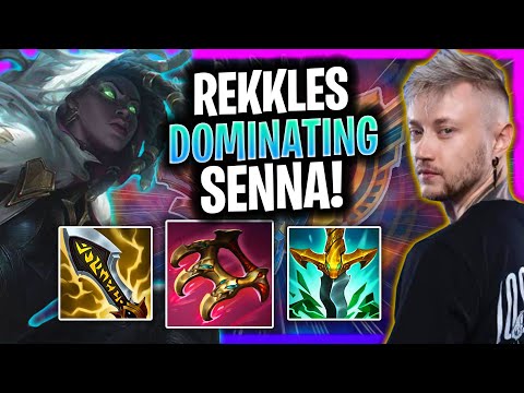 REKKLES DOMINATING WITH SENNA! | LR Rekkles Plays Senna Support vs Nautilus!  Season 2025