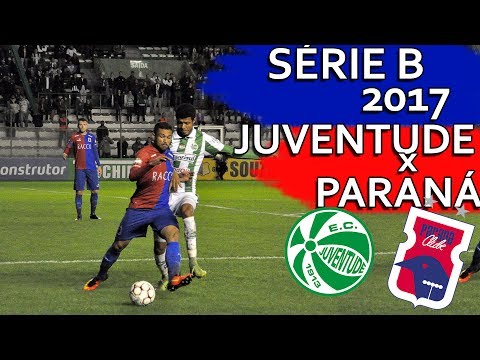 Gols Juventude 2 x 1 Paraná Clube - Brasileirão Série B 2017 (27/05/2017)