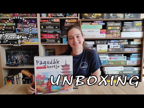 Pagodák Kertje Unboxing - Just4FunPTE