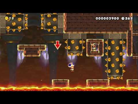 Hardcore castle by mr.doktor - Super Mario Maker 2 - No Commentary 1bx
