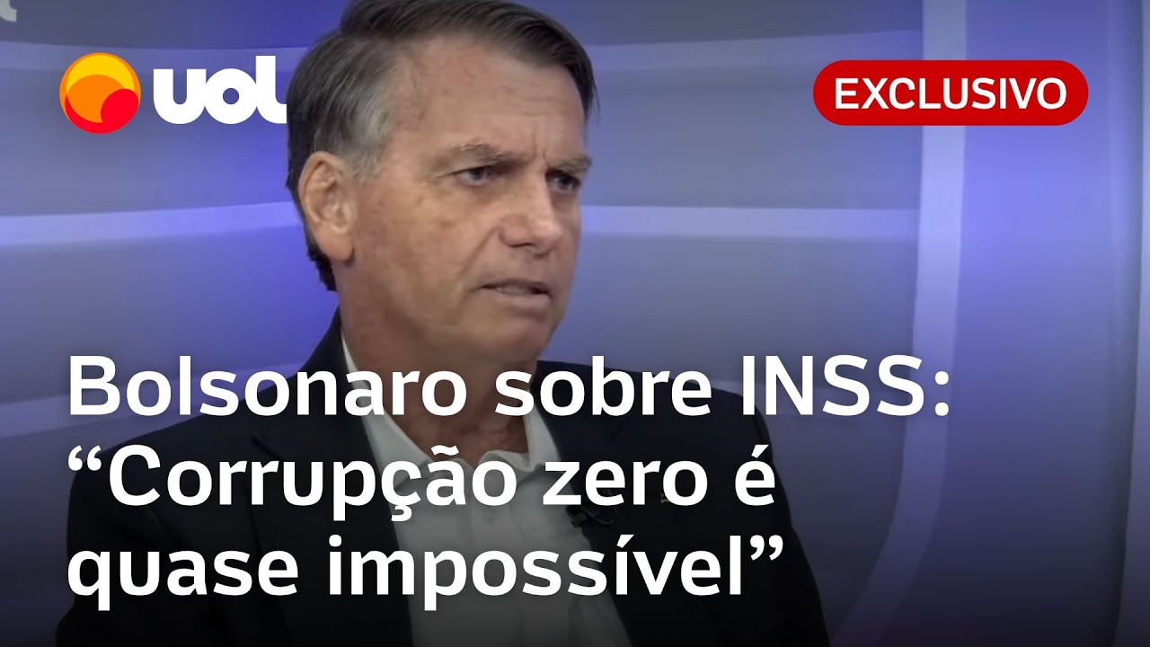 Bolsonaro sobre fraude no INSS: 'Se alguém do meu governo errou, pague; vamos investigar'