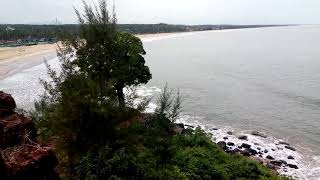preview picture of video 'Top of Bekal Fort, Beach View'