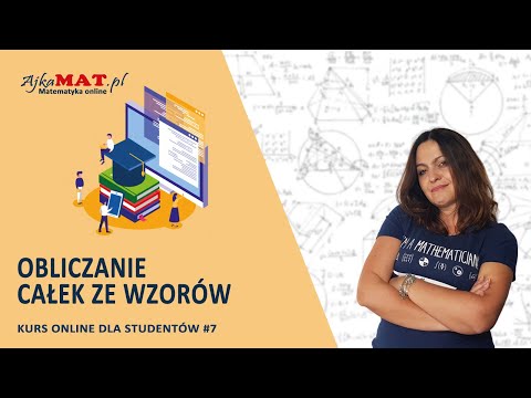 Obliczanie całek ze wzorów