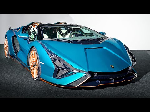 Lamborghini Sian Roadster – Interior and Exterior Details