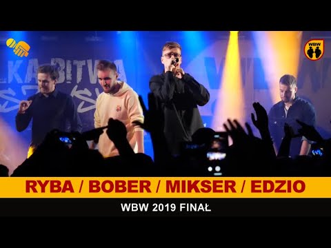 Jury na WBW 2019 Finał 🎤 Bober, Mikser, Edzio, Ryba (freestyle rap)