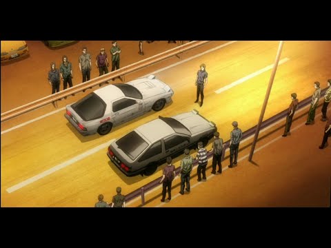 AE86 VS RX7 FC || Initial D Legend 3