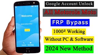 All Motorola Moto Frp Bypass 2024 | Fix Youtube Update | All Moto Google Account Bypass Without PC