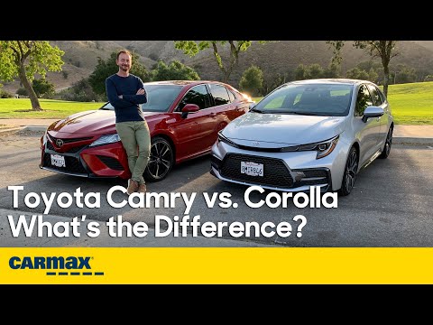 Camry vs. Corolla | Was ist der Unterschied zwischen diesen Toyota-Limousinen? | Innenraum, Fahre...