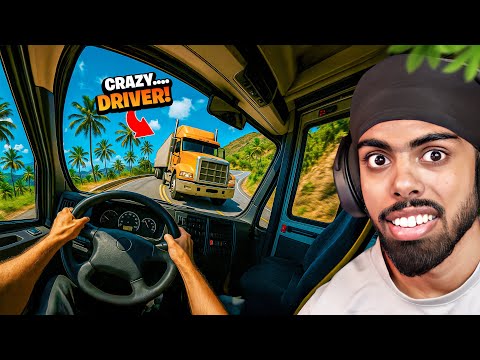 INDIAN BUS VS CURVY ROADS...