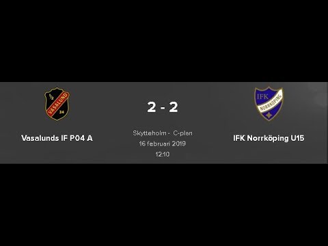 Vasalund IF U15  Vs. IFK Norrköping U15