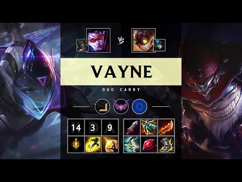 Vayne ADC vs Ziggs: Legendary - EUW Master Patch 14.24