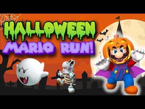 Halloween Mario Run 🎃 Halloween Brain Break 🎃 Mario Run Challenge 🎃 Halloween Just Dance