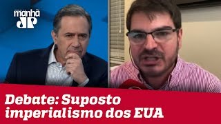 Villa e Constantino debatem suposto imperialismo dos EUA