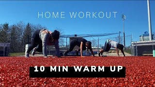 Vlog: 10  Min Warm Up Routine | Workout