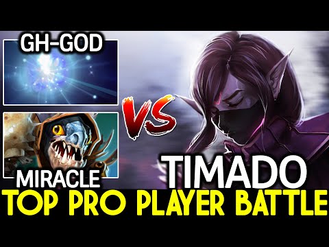 TIMADO Templar Assassin VS Miracle Slark ft GH IO Insane Game Dota 2