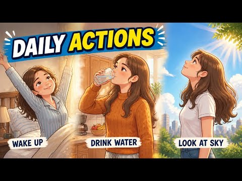 100+ Action Verbs in Daily Routines | Build Real English Speaking Confidence