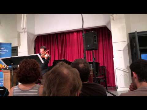 Rose Bolton: The Memory of Waves, mvt. 2 for solo viola. Pemi Paull -viola