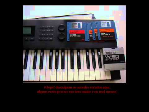 Me performing and sequencing Rick Wakeman's Chamber Of Horrors from the 77 album Criminal Record.