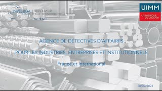 Réunion Espionnage industriel