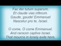 Beth Nielsen Chapman - Veni Veni Emmanuel Lyrics_1