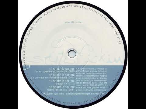 DJD Pres. The Hydraulic Dogs - Shake It For Me (M.A.S. Collective Macro Sub Instrumental)