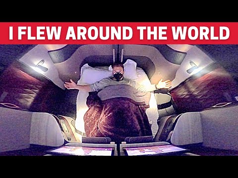 I Flew Around The WORLD in Business Class *During LOCKDOWN*
