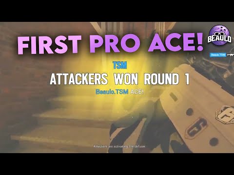 BEAULO'S FIRST ACE IN PRO LEAGUE!