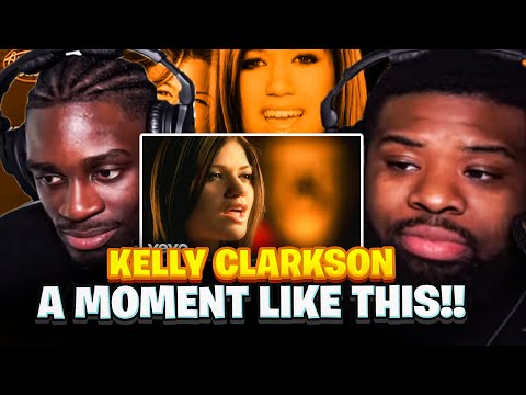 BabantheKidd FIRST TIME reacting to Kelly Clarkson - A Moment Like This!! (Winning Performance)