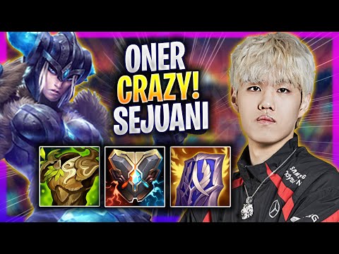 ONER CRAZY GAME WITH SEJUANI! - T1 Oner Plays Sejuani JUNGLE vs Taliyah! | Season 2024