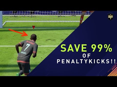 How To Save 99% Of Penalty Kicks In FIFA 18!!