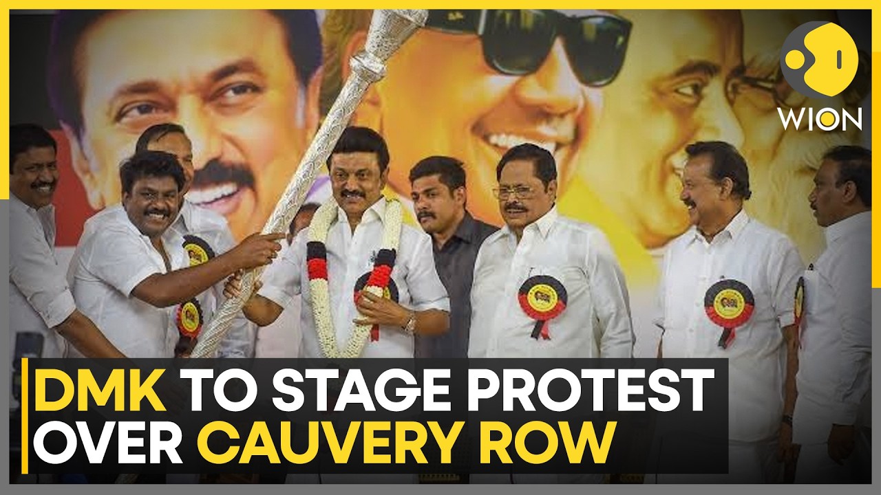 DMK Targets TVK Government Over Cauvery & Farmers Issues | WION News