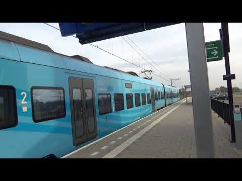 Protos 5033 Valleilijn EMU departing Barneveld Zuid - 01/11/2017